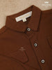 Brown Plain Full Sleeve Cotton Shirt - Diadem