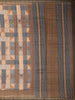 Brown Abstract Designed Semi Tussar Silk Saree