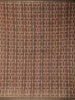 Brown Abstract Designed Semi Tussar Silk Saree