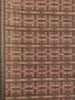 Brown Abstract Designed Semi Tussar Silk Saree