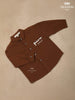 Brown Plain Full Sleeve Cotton Shirt - Diadem
