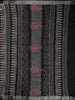 Black Abstract Designed Cotton Saree