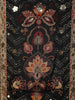 Black Floral Designed Chiffon Straight Cut Salwar Suit