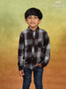 Black and White Checked Full Sleeve Cotton Shirt - Diadem