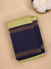 Multicolor Checks Woven Korvai Pure Kanchipuram Silk Saree - Diadem