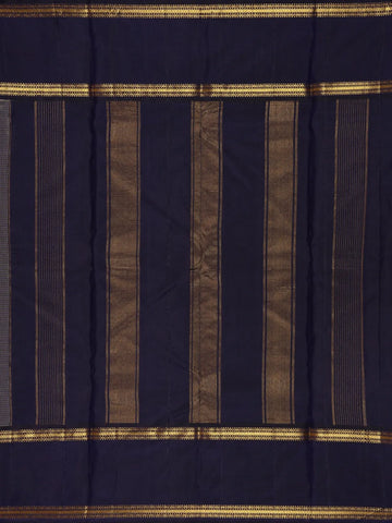 Multicolor Checks Woven Korvai Pure Kanchipuram Silk Saree - Diadem