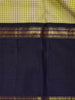 Multicolor Checks Woven Korvai Pure Kanchipuram Silk Saree - Diadem