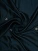 Dark Blue Floral Designed Satin Saree
