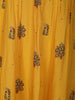 Yellow Floral Designed Cotton Rayon Anarkali Salwar Suit
