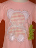 Light Pink Cotton Half Sleeve T-Shirt for Girls - Diadem
