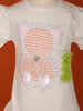 Ivory Cotton Half Sleeve T-Shirt for Girls - Diadem