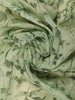 Green Floral Designed Chanderi Cotton Saree