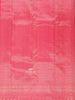 Blue Pure Kanchipuram Bridal Silk Saree with Floral Motif on the body and Contrast Zari Border - Diadem