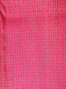 Red Pure Kanchipuram Bridal Silk Saree with Floral Design on the Body with Contrast Zari Border