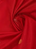 Red Pure Kanchipuram Bridal Silk Saree with Chakra Motif on the Body with Zari Border - Diadem