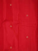 Red Pure Kanchipuram Bridal Silk Saree with Chakra Motif on the Body with Zari Border - Diadem