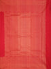 Red Pure Kanchipuram Bridal Silk Saree with Chakra Motif on the Body with Zari Border - Diadem