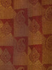 Maroon Pure Kanchipuram Bridal Silk Saree with Paisley and Floral Jacquard on the Body with Designed Border