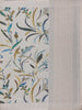 Ivory With Yellow Floral Design Printed Semi Tussar Saree
