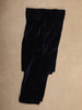 Dark Blue Geometric Beads Embroidered Design Velvet Men's Sherwani Suit