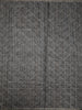 Black Floral Designed Semi Tussar Silk Saree