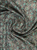 Black Floral Designed Semi Tussar Silk Saree