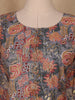 Grey Floral Designed Semi Silk Salwar Suit - Diadem