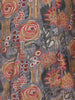 Grey Floral Designed Semi Silk Salwar Suit - Diadem