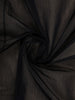 Black Solid Designed Cotton Saree