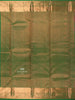 Red Pure Kanchipuram Bridal Silk Saree with Peacock Motif on the body and Zari Border - Diadem