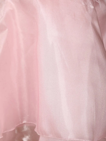 Pale Pink Sequin Gowns for Mother & Daughter - Diadem