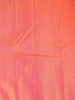 Orange Pure Kanchipuram Silk Saree with Floral Design on the Body with Zari Border - Diadem