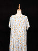 White Ladies Salwar Suit for Women Adorned with Floral Designs