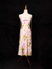 Light Peach Ladies Salwar Suit Adorned with Floral Designs