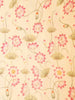 Yellow Banarasi Saree with Floral Design on the Body with Zari Border - Diadem