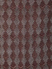 Brown Art Silk Saree with Chevron Design on the Body with Contrast Border
