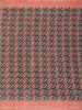 Red Art Silk Saree with Diagonal Checks and Floral Design on the Body with Matching Border