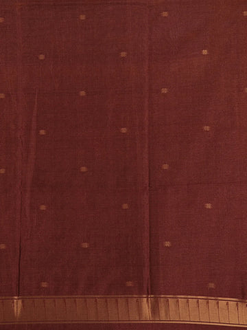 Grey Semi Tussar Silk Floral Designed Saree - Diadem