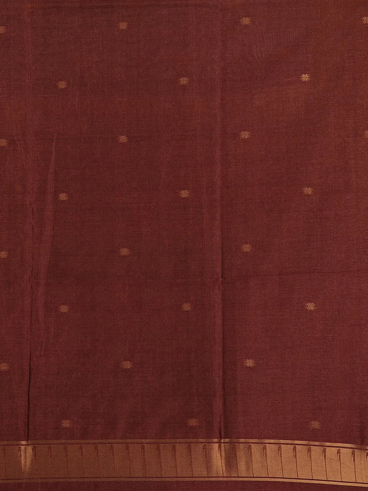 Grey Semi Tussar Silk Floral Designed Saree - Diadem