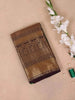 Green Pure Kanchipuram Bridal Silk Saree with Floral and Peacock Motif on the Body with Zari Border