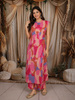 Multicolor Abstract Printed Design Cotton Salwar Suit