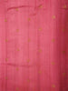 Maroon Banarasi Saree with Zari Butta on the Body with Contrast Border - Diadem