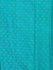Purple Art Silk Saree with Floral Motif on the body and Contrast Zari Border