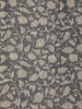 Black Chanderi Silk Saree with Vines and Leaf Design on the Body with Contrast Border