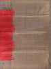 Grey Semi Tussar Silk Zari Butti Designed Saree - Diadem