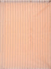Light Orange Cotton Saree with Jute Design on the Body and without Border