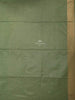 Green Semi Tussar Silk Saree with Plant Design on the Body and without Border - Diadem
