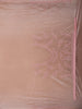 Pink Floral Designed Tissue Organza Saree
