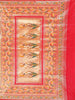 Purple Banarasi Saree with Fancy Designs on the Body with Contrast Border