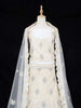 Sandal Bridal Lehenga for Women with Sequins Glitter Design